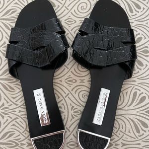 Zara Badics Black Sandals